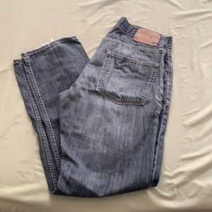 Gray wash men’s jeans